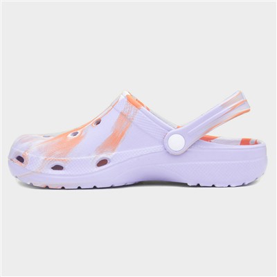 Summer Womens Multi Marble EVA Clog