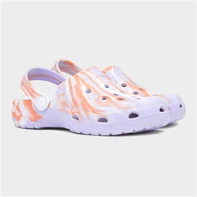 Summer Womens Multi Marble EVA Clog