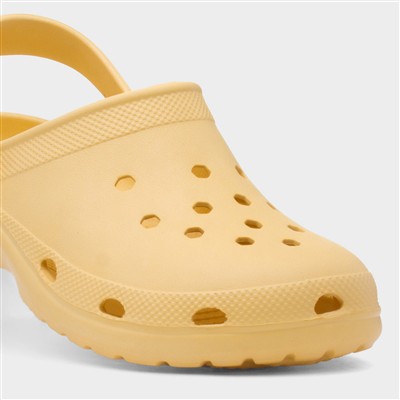 Womens Yellow Slip On EVA Clog