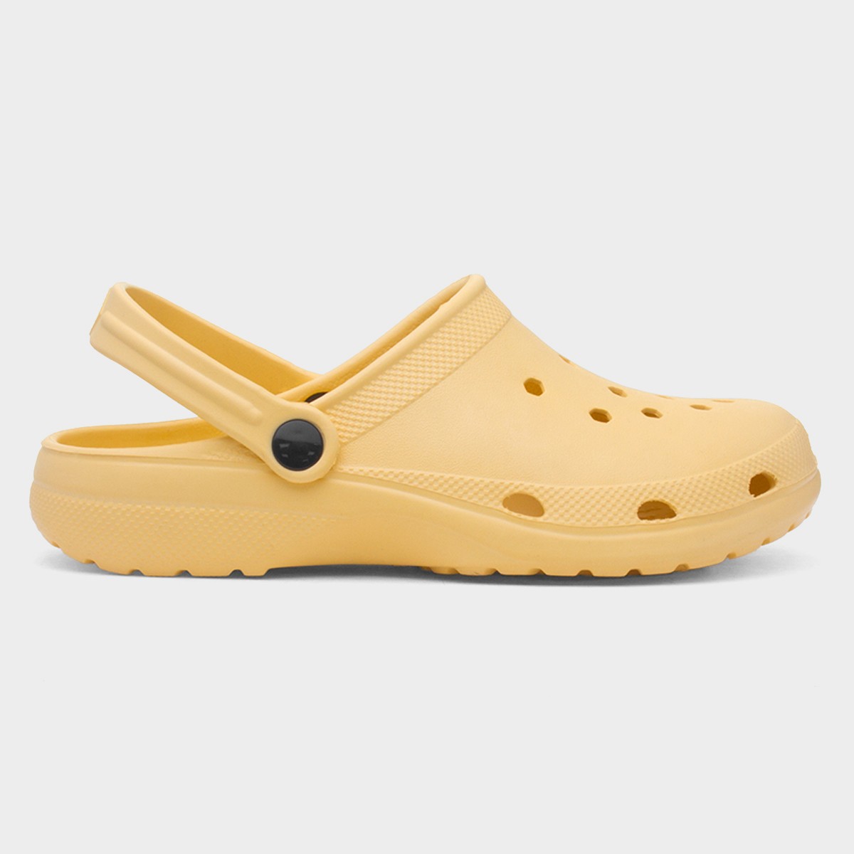 Womens Yellow Slip On EVA Clog