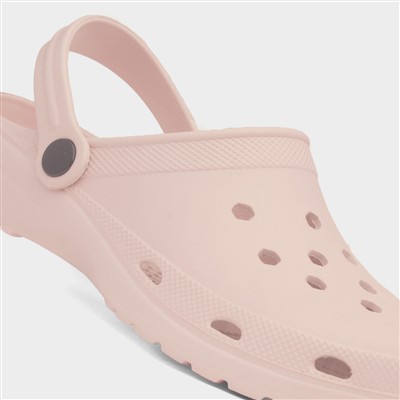 Womens Nude Slip On EVA Clog
