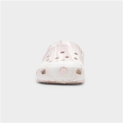 Summer Womens Cream Marble EVA Clog