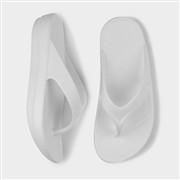 Womens White Toe Post EVA Sandal (Click For Details)