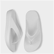 Womens White Toe Post EVA Sandal (Click For Details)
