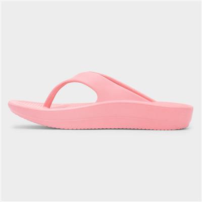 Shar Womens Coral Toe Post EVA Sandal