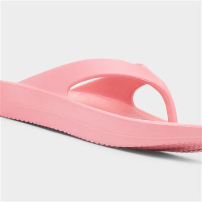 Shar Womens Coral Toe Post EVA Sandal