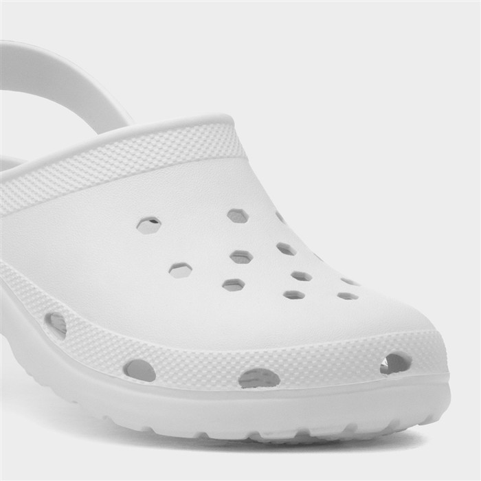 Womens White EVA Slip On Clog