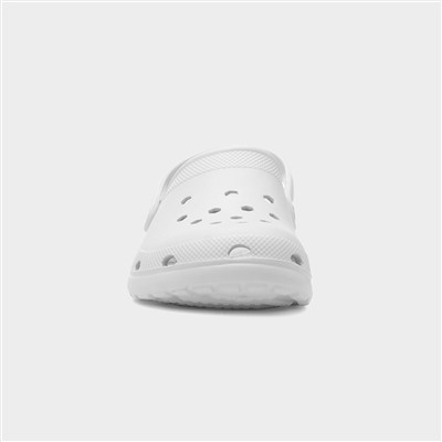 Womens White EVA Slip On Clog