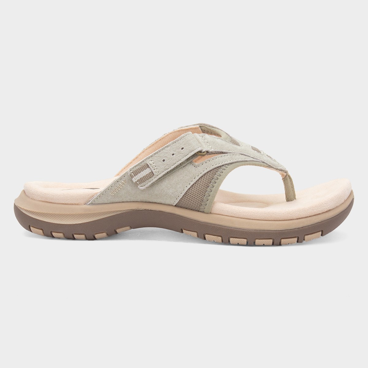 Juliet Womens Green Toe Post Sandal