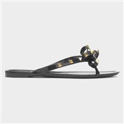 Krush Pearl Womens Black Toe Post Sandals (Click For Details)