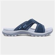 Free Spirit Wickford Womens Navy Mule Sandal (Click For Details)