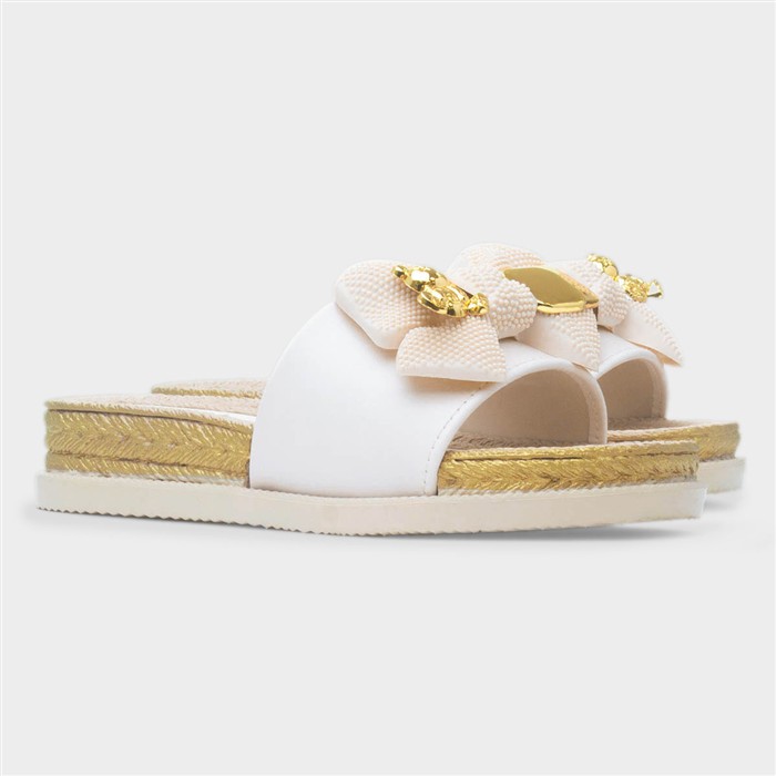 Darcie Womens Nude Mule Sandal