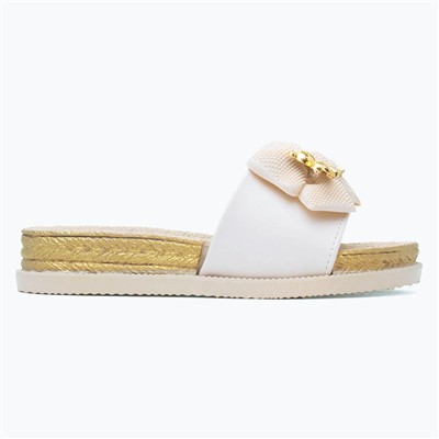 Darcie Womens Nude Mule Sandal