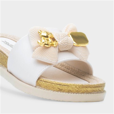 Darcie Womens Nude Mule Sandal
