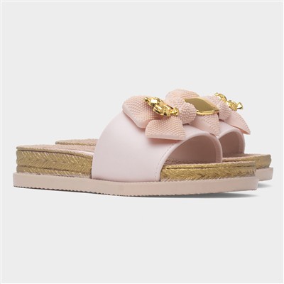 Darcie Womens Pink Mule Sandal