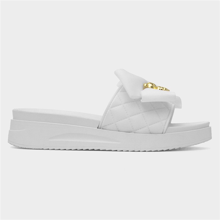 Josie Women's White Mule Sandal