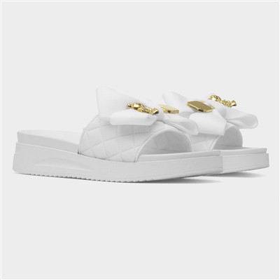 Josie Women's White Mule Sandal