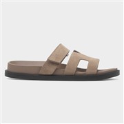 Truffle Collection Louise Womens Taupe Flat Sandal (Click For Details)