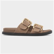 Truffle Collection Nava Womens Taupe Mule Sandal (Click For Details)