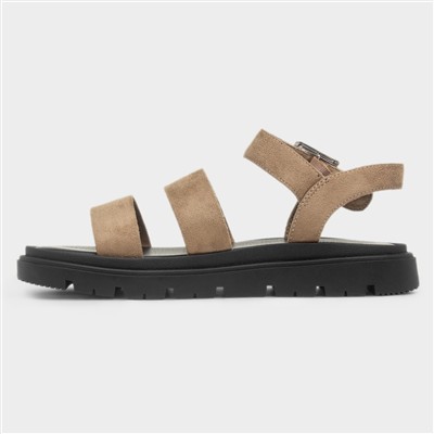 Rae Womens Taupe Chunky Sandal