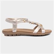 Lotus Bettina Womens Gold Sandal (Click For Details)
