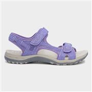 Free Spirit Frisco Womens Purple Flat Sandals (Click For Details)