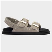 SJ Wela Womens Taupe Buckle Sandal (Click For Details)