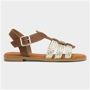 SJ Adria Womens Tan Strappy Sandal (Click For Details)