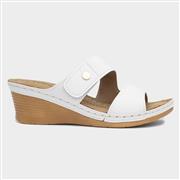 Topway Womens White Wedge Sandal (Click For Details)