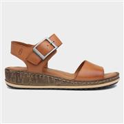 Hush Puppies Ellie Womens Tan Leather Sandals (Click For Details)