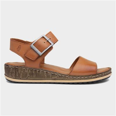 Ellie Womens Tan Leather Sandals