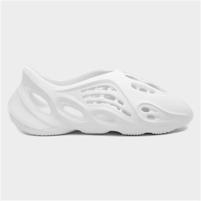 Ezo Womens White Slip On Casual Shoe