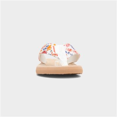 Adios Kitts Womens Multi Flip Flop