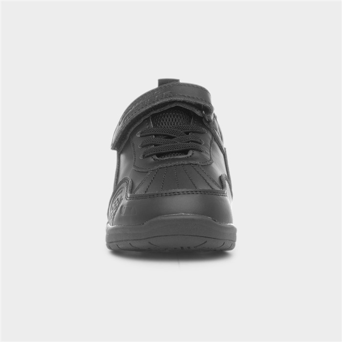 Vitar Kids Black School Shoe
