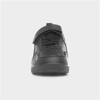 Vitar Kids Black School Shoe