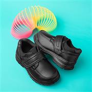 Trux Craig Boys Black Easy Fasten Shoe (Click For Details)
