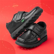 Kickers Fragma Boys Black Leather Shoe (Click For Details)