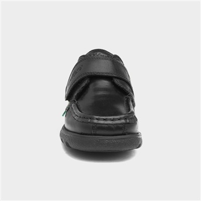 Fragma Boys Black Leather Shoe