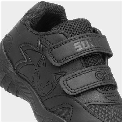 Riden Kids Black School Shoe