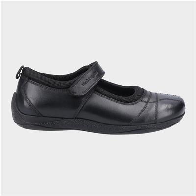 Clara Girls Black Shoe Sizes 10-2