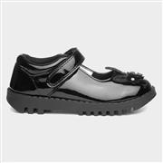 Buckle My Shoe Castle Girls Black Unicorn Shoe (Click For Details)