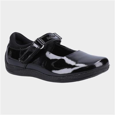 Marcie Jr Girls Black Patent Shoe