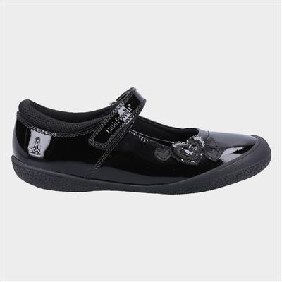 Rosanna Girls Black Shoe Sizes 6-12