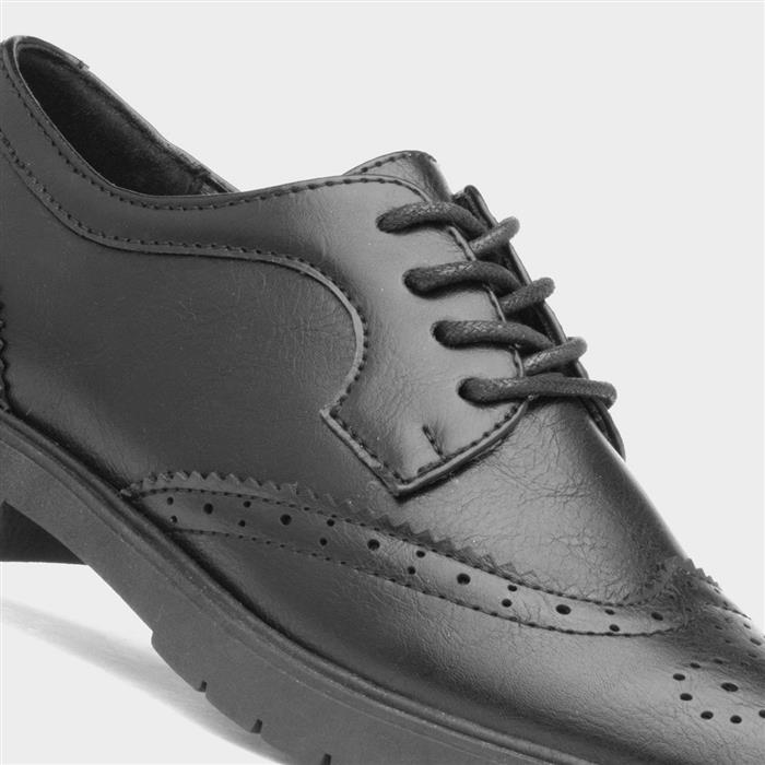 Girls Brogue School Shoe