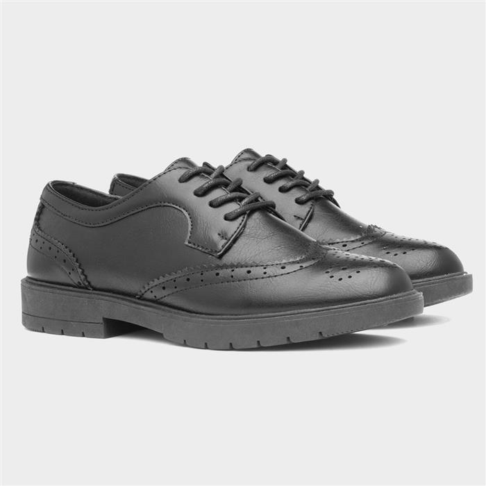 Girls Brogue School Shoe