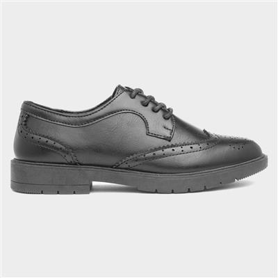 Agnes Kids Brogue School Shoe