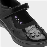 Walkright Collins Girls Black Patent School Shoe (Click For Details)