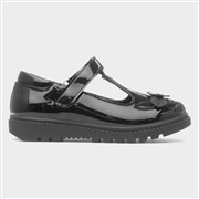 Walkright Laura Girls Black Unicorn Patent Shoe (Click For Details)