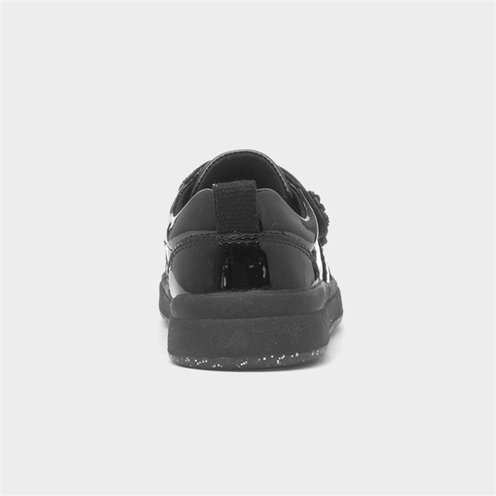 Betsie Girls Black Patent School Shoe