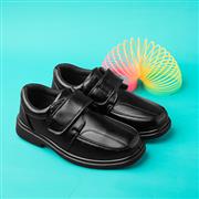 Trux Fred Boys Black Easy Fasten Shoe (Click For Details)